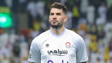 Herrerín, con la camiseta del Al-Raed saudí esta temporada.