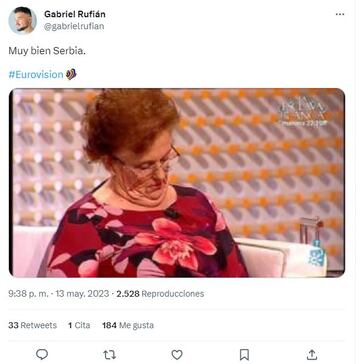 Los mejores memes de Eurovisión 2023