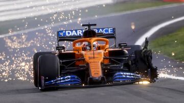 Carlos Sainz, McLaren MCL35. 