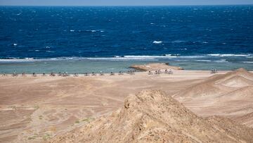 Etapa en la costa de NEOM Titan Desert de Arabia Saudí