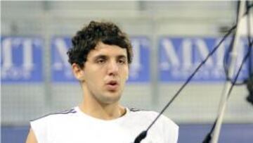 <b>OBSERVADO. </b>Mitotic, ejercitándose durante un entrenamiento.