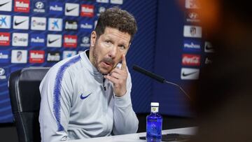 01/12/18
RUEDA DE PRENSA DE DIEGO PABLO SIMEONE
ENTRENADOR DEL ATLETICO DE MADRID