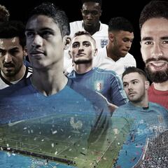 El equipo ideal que se perderá
la Eurocopa por lesión