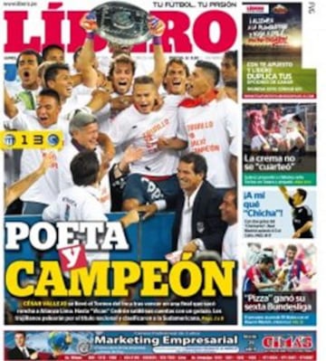 Portadas de la prensa deportiva