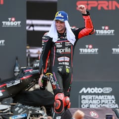 Bezzecchi: “Estaba muy atrás, pero sabía que era rápido”