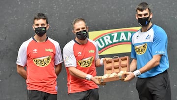 13/10/20 PELOTA FINAL CAMPEONATO PAREJAS OLAIZOLA II URRUTIKOETXEA EZKURDIA PELOTA VASCA
