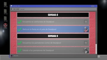 Desaf&iacute;os de Deadpool - Semana 9