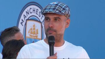 Pep, en su versión más grande: el gran gesto por el que se presentó a lo 'Peaky Blinder'