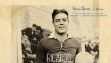 Cartel del homenaje del Espanyol a Ricardo Zamora.