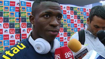 Vinicius: "Todo llegará, tengo que tener la cabeza tranquila"