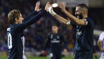 Modric y Benzema sí cumplen