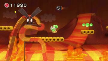 Captura de pantalla - Yoshi&#039;s Wolly World (WiiU)