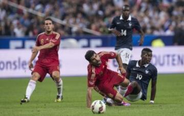 Koke, Diego Costa y Pogba.