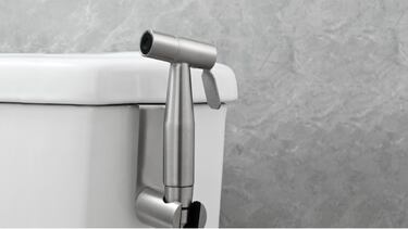 Ahorra dinero y transforma tu baño con esta ducha higiénica para WC de acero inoxidable