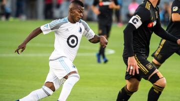 Darwin Quintero con Minnesota United