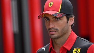 Carlos Sainz (Ferrari). Silverstone, Gran Bretaña. F1 2023.