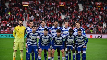 Once del Granada en Almería.