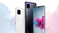 ZTE plantea un teléfono plegable por tres partes