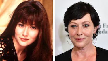 Los protagonistas de 'Sensación de vivir' ('Beverly Hills 90210')