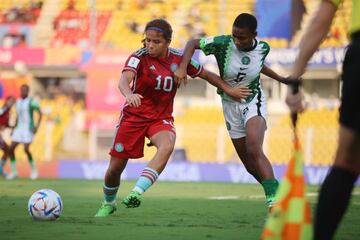 Nigeria y Colombia se enfrentaron por las semifinales del Mundial Femenino Sub 17 de la India en el Estadio Fatorda de Goa.