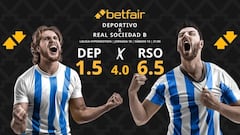 RC Deportivo vs. Real Sociedad B: horario, dónde ver, pronósticos y clasificación