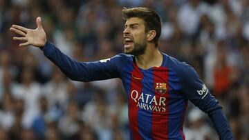 El hostil recibimiento que vivió Gerard Piqué en el Bernabéu