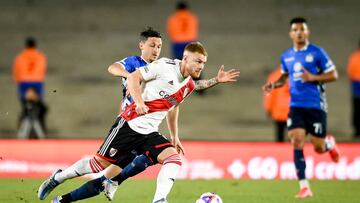 Borja y Juanfer juegan en derrota de River Plate ante Talleres