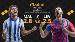 Málaga CF vs. Levante UD: horario, dónde ver, pronósticos y clasificación