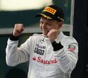 Magnussen: "El podio no es una victoria, pero sabe como tal"