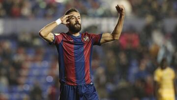 Jos&eacute; Luis Morales ha hecho historia convirti&eacute;ndose en el m&aacute;ximo goleador del Levante en Primera Divisi&oacute;n.