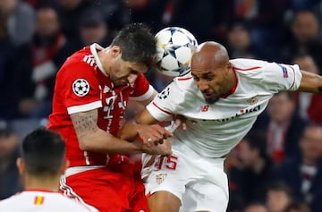 Javi Martínez y N'Zonzi.