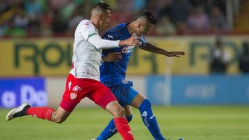 Necaxa - Cruz Azul (0-0): Resumen del partido y goles