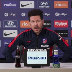 Simeone: "Todos los futbolistas terminan siendo importantes"
