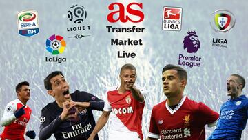 Transfer market live online: Wednesday August 30