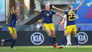 Suecia remonta ante Alemania. 