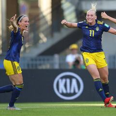 Histórica remontada de Suecia ante la bicampeona Alemania