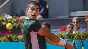 Resumen y resultado del Nadal - Alcaraz en el Mutua Madrid Open: Carlitos vence a su ídolo