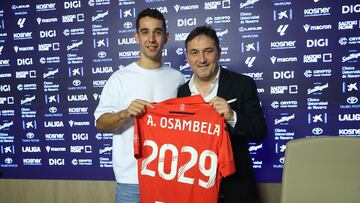 Asier Osambela junto a Braulio Vázquez.