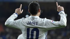 James vuelve por lo alto y anota doblete al Sevilla