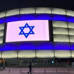¿Qué dijo el Movistar Arena sobre la proyección de la bandera de Israel en su fachada?