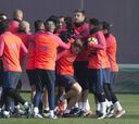 Luis Enrique prepara con intensidad el choque de Copa