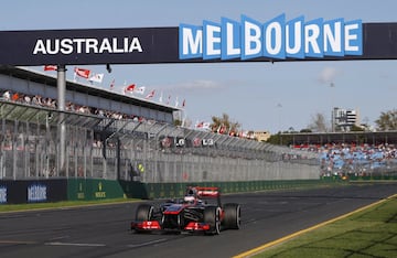 Circuito de Albert Park en Australia.