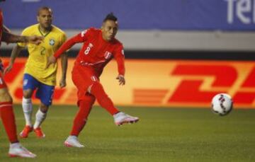 Christian Cueva marcó el 0-1.