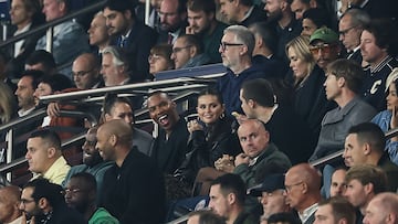 Both were seen in attendance at the Parc de Princes to watch PSG’s win over Marseille.