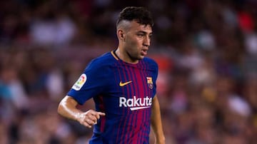 Munir, jugador del Barcelona.