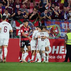 Mirandés 1-3 Eibar: rsumen, resultado y goles del partido de LaLiga Hypermotion