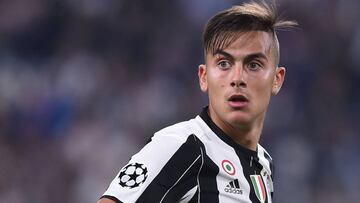 Dybala, delantero argentino de la Juventus. 