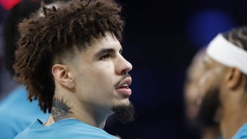 Charlotte Hornets guard LaMelo Ball shared a sweet update about his father, LaVar Ball, who recently had to have his right foot amputated.
