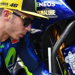 Rossi: “Pude probarme con una R6 y soy bastante optimista”