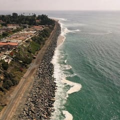 Desaparecen las playas de California: “Me dan ganas de llorar”